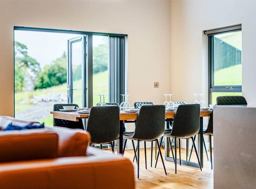 Dining Area at Coed y Pentre in Carno, Powys