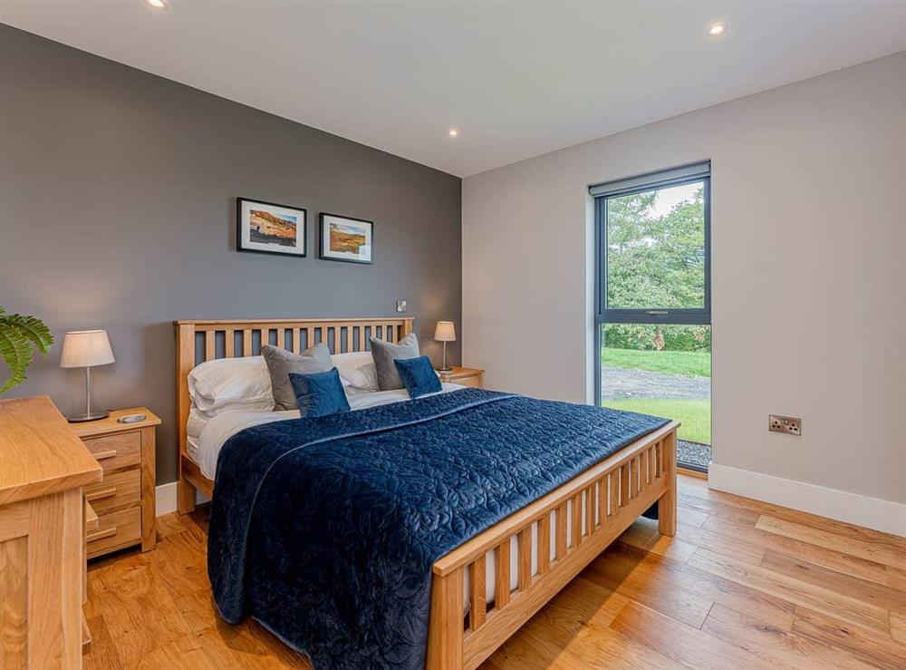 Double bedroom at Coed y Pentre in Carno, Powys
