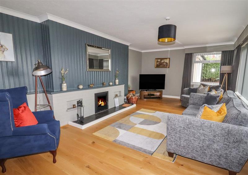 Enjoy the living room at Coedfan, Llanfwrog near Ruthin