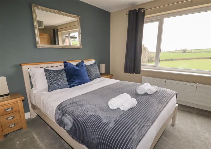 One of the 3 bedrooms at Coedfan, Llanfwrog near Ruthin
