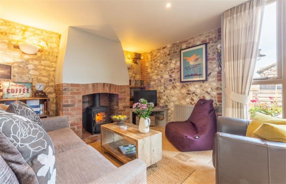 Ground floor: Sitting room area at Cog Cottage, Great Walsingham