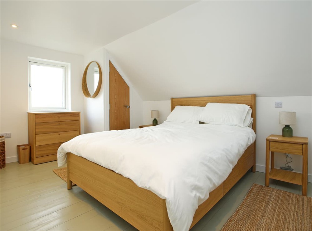 Double bedroom at Coig Claddach Valley in North Uist, Isle Of North Uist