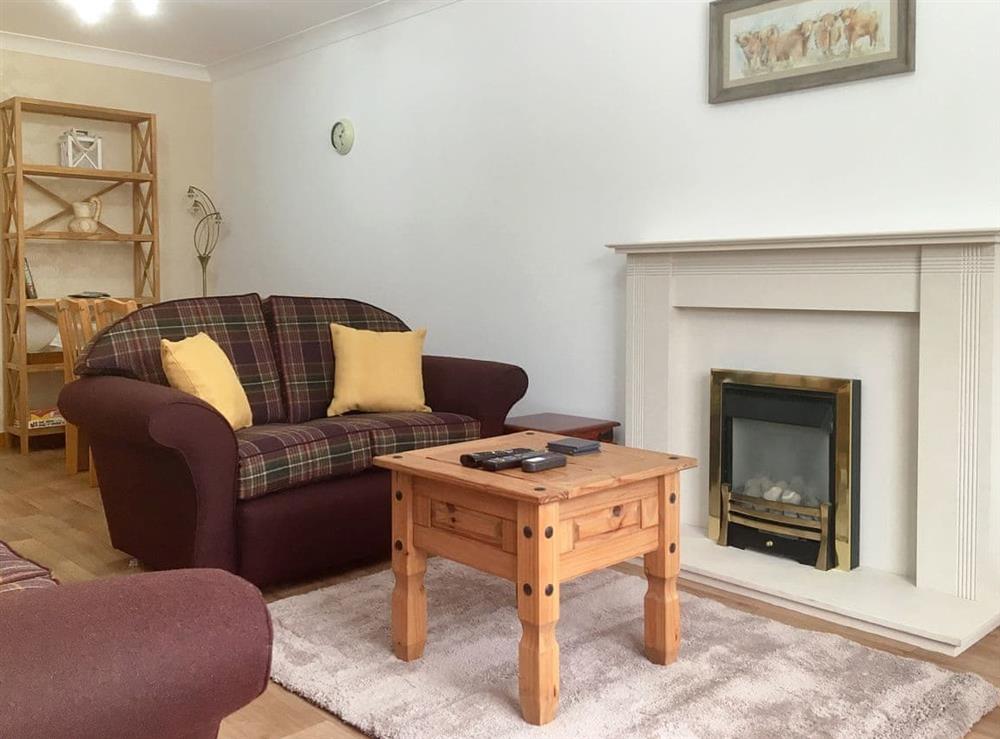 Comfortable living room at Coiltie Cottage in Drumnadrochit, near Inverness, Inverness-Shire