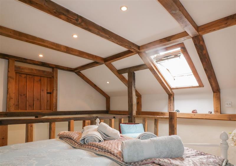 One of the 2 bedrooms at Coinage Hall, Lostwithiel
