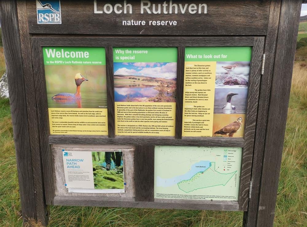 Local attraction at Coinean Cottage in Loch Ruthven, Inverness-Shire