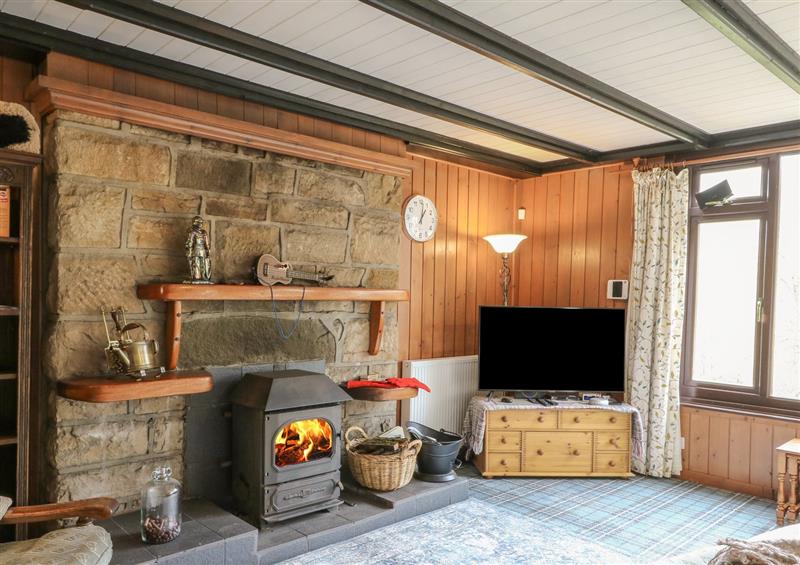 The living room at Coire-Dhiubh, Glenfinnan
