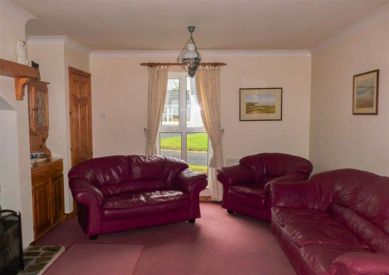 Living room at Colbha Cottage, Magherawarden near Portsalon, County Donegal