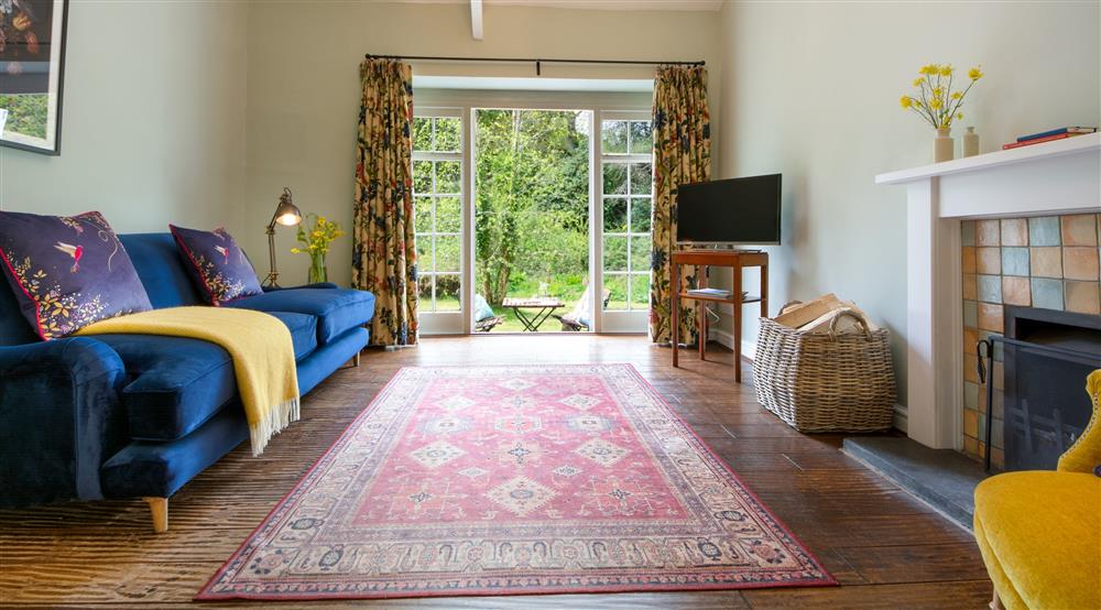 The sitting room at Colby Rose Cottage in Narberth, Pembrokeshire