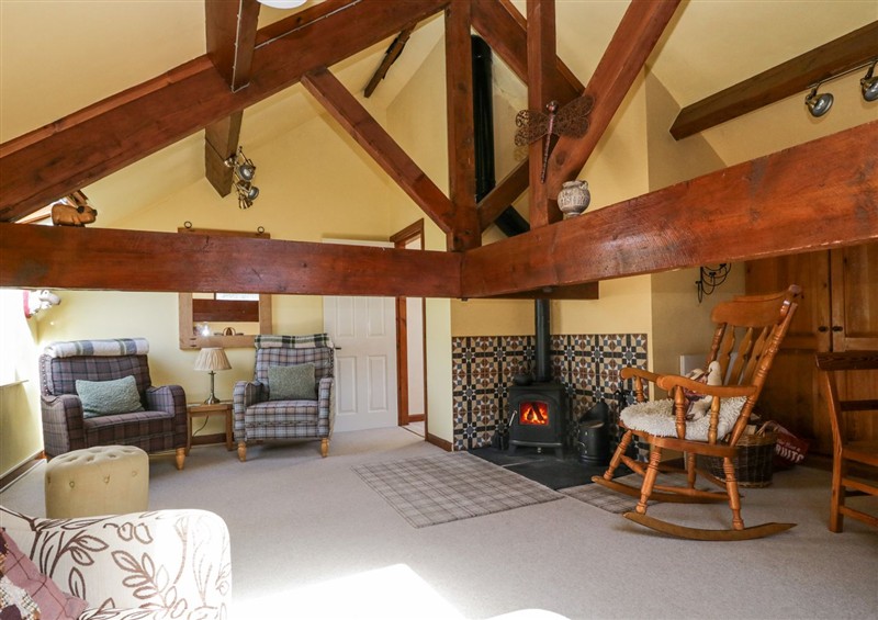 The living area at Coldbeck Cottage, Ravenstonedale near Kirkby Stephen