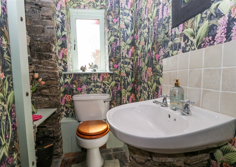 This is the bathroom at Coldbeck Cottage, Ravenstonedale near Kirkby Stephen