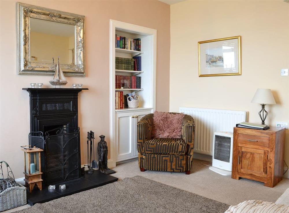 Living room at Coldwrait Cottage in Burnmouth, near Berwick-upon-Tweed, Berwickshire