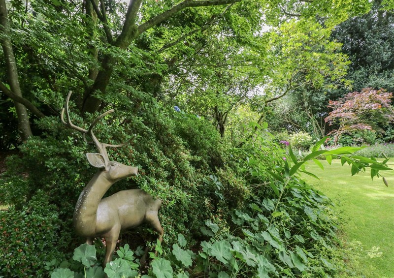 This is the garden at Coleridge, Grasmere