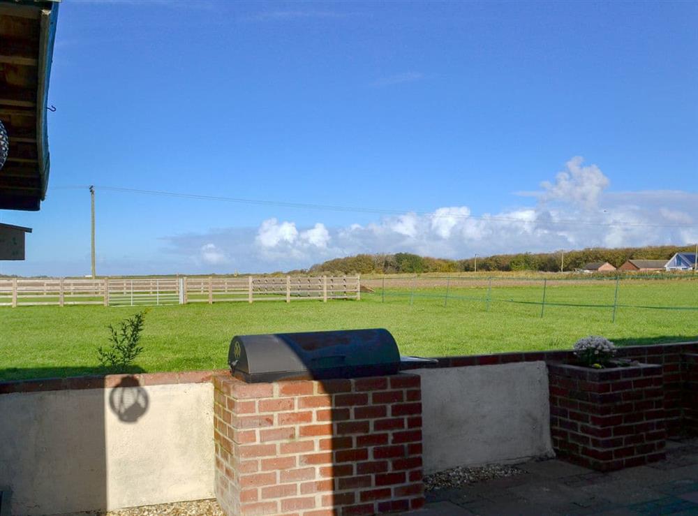 Countryside views at Coles Retreat in Anderby Creek, near Skegness, Lincolnshire