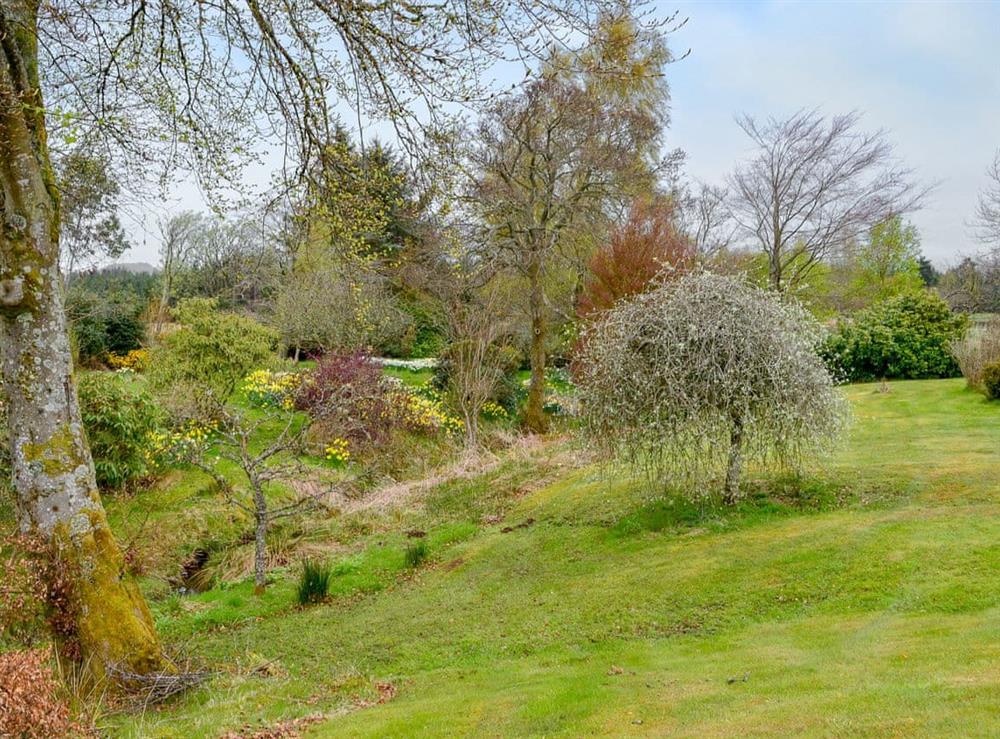 Delightful garden and grounds at Collalis in Gartocharn, near Balloch, Dumbartonshire