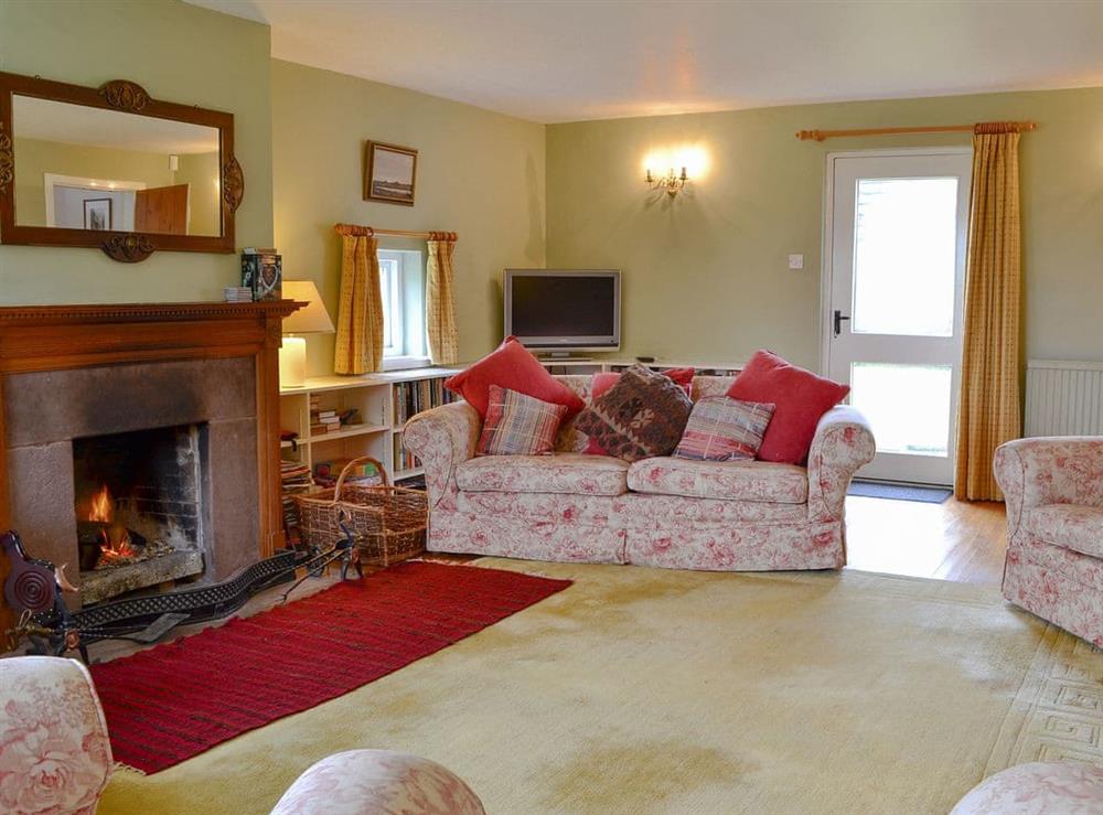 Spacious yet cosy living room at Collalis in Gartocharn, near Balloch, Dumbartonshire