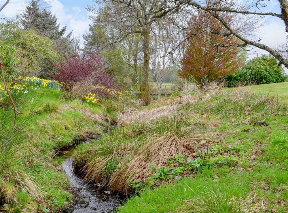 Stream near the property at Collalis in Gartocharn, near Balloch, Dumbartonshire
