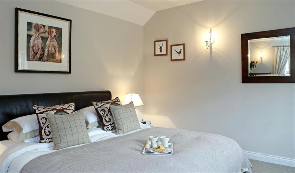 Double bedroom at College Farmhouse Cottage, Nr Stow-on-the-Wold, Oxfordshire