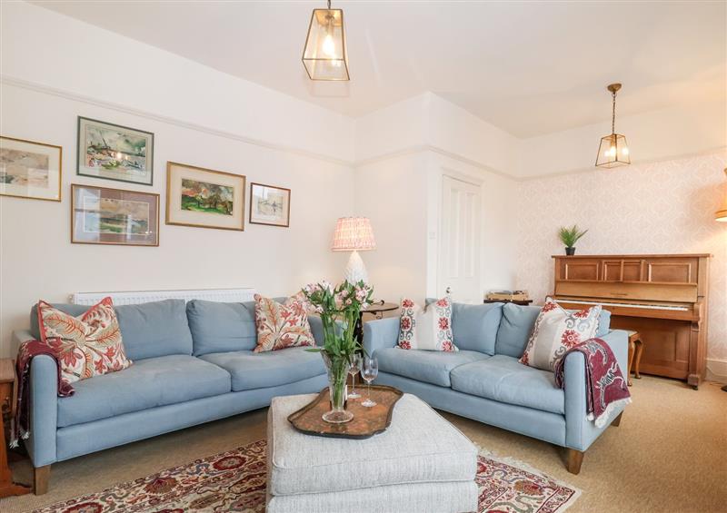 Relax in the living area at Collett House, Southwold