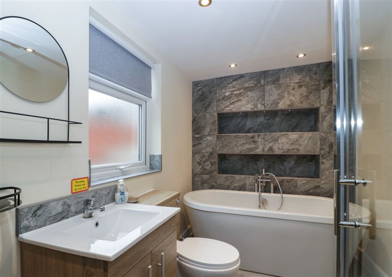 Bathroom at Colliers Cottage, Cinderford