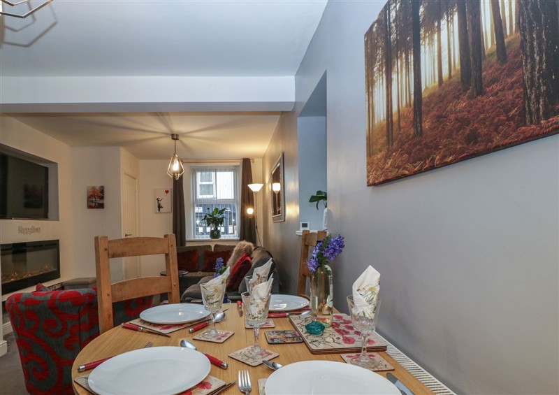 The dining room at Colliers Cottage, Cinderford