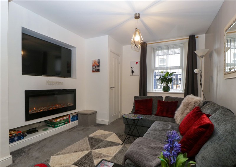 This is the living room at Colliers Cottage, Cinderford