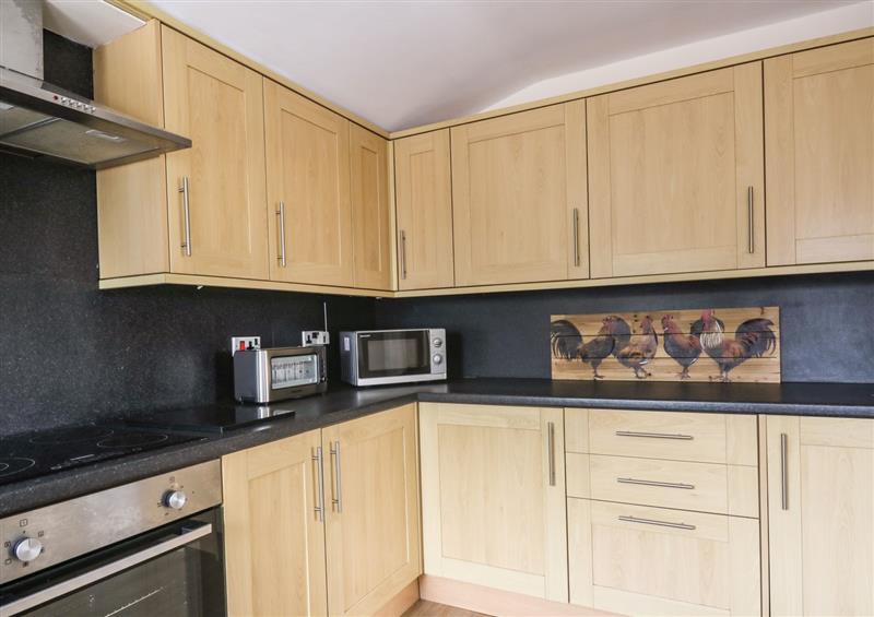 This is the kitchen at Collieston Cottage, Dunscore near Dumfries
