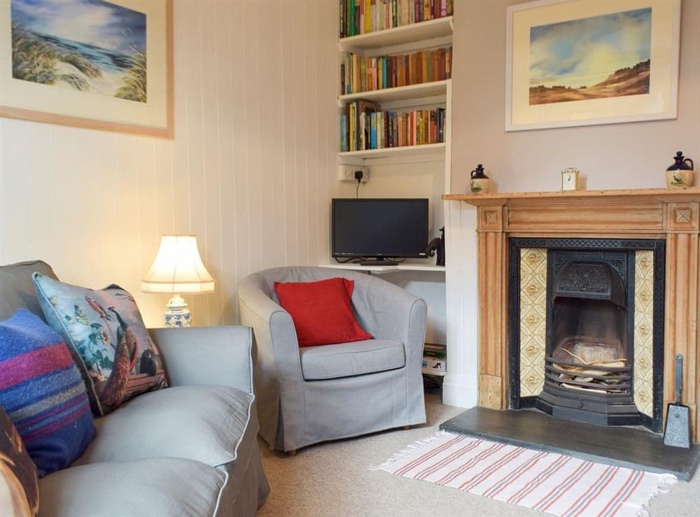 Living room at Collingwood in Marloes, near Haverfordwest, Dyfed