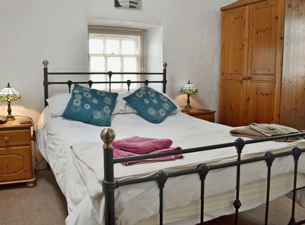 Double bedroom at Colman Bach in Pwllheli, Gwynedd