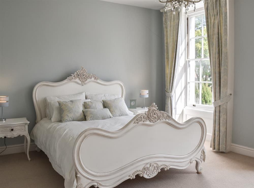 Master bedroom at Colne House in Cromer, Norfolk