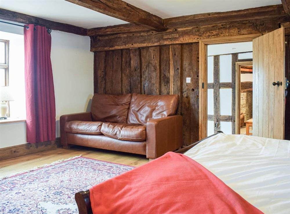 Double bedroom (photo 2) at Colstey Farmhouse in Clun, near Bishops Castle, Shropshire