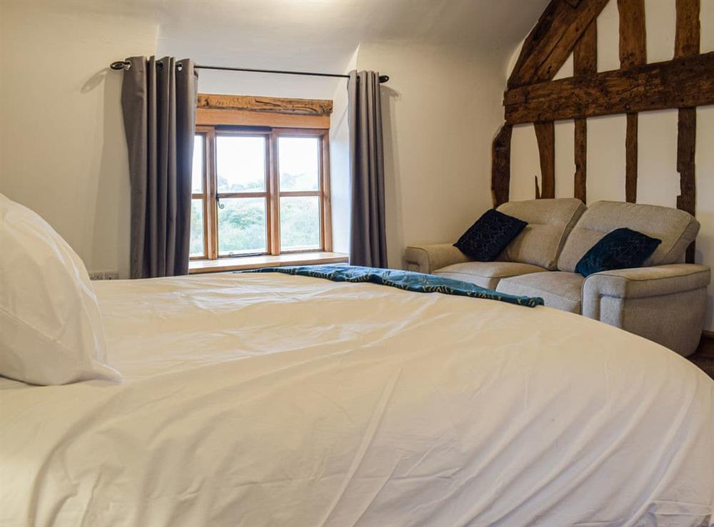 Double bedroom (photo 5) at Colstey Farmhouse in Clun, near Bishops Castle, Shropshire