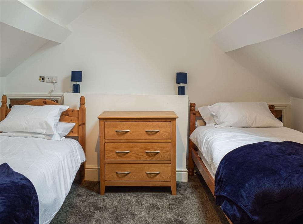 Twin bedroom (photo 3) at Colstey Farmhouse in Clun, near Bishops Castle, Shropshire