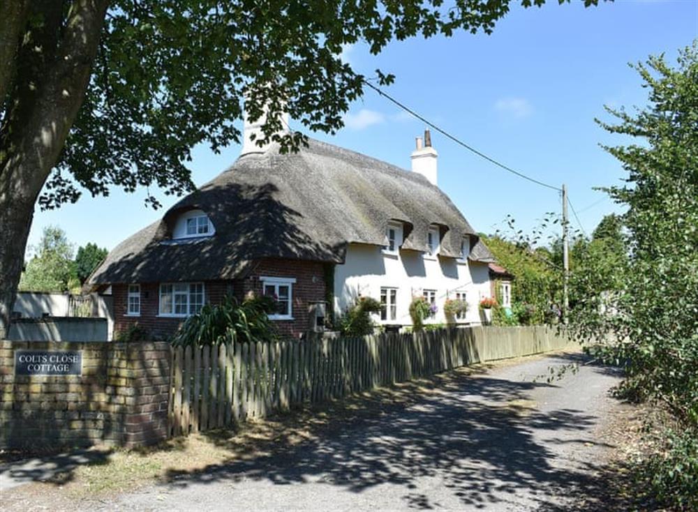 Beautiful thatched property, peacefully located in the village of East Burton (photo 2) at Colts Close Cottage in East Burton, near Wool, Dorset