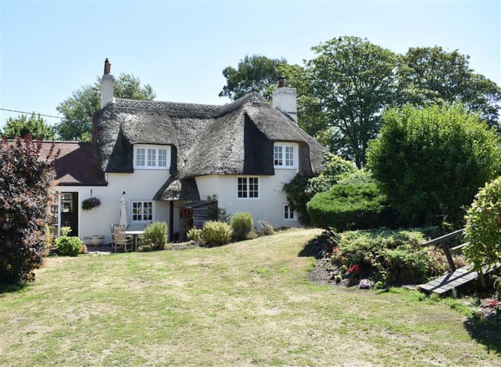 Beautiful thatched property, peacefully located in the village of East Burton at Colts Close Cottage in East Burton, near Wool, Dorset