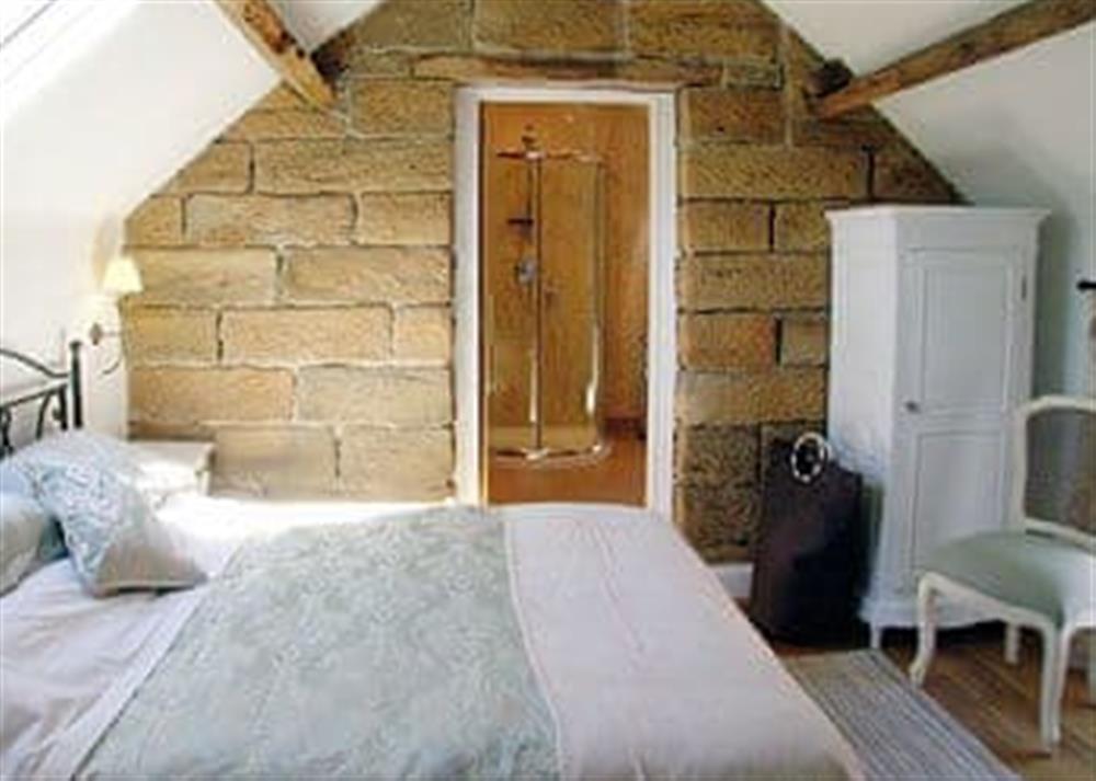 Master bedroom at Coltus Lands in Castleton, N. Yorkshire., North Yorkshire