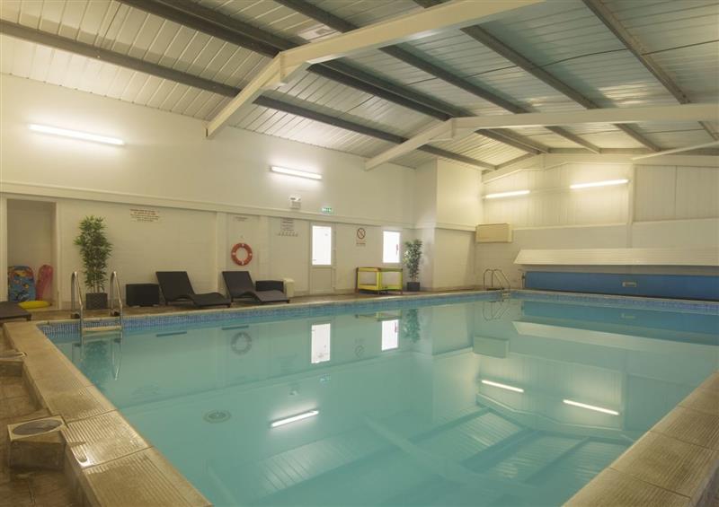 The swimming pool at Columbine Cottage, Bude