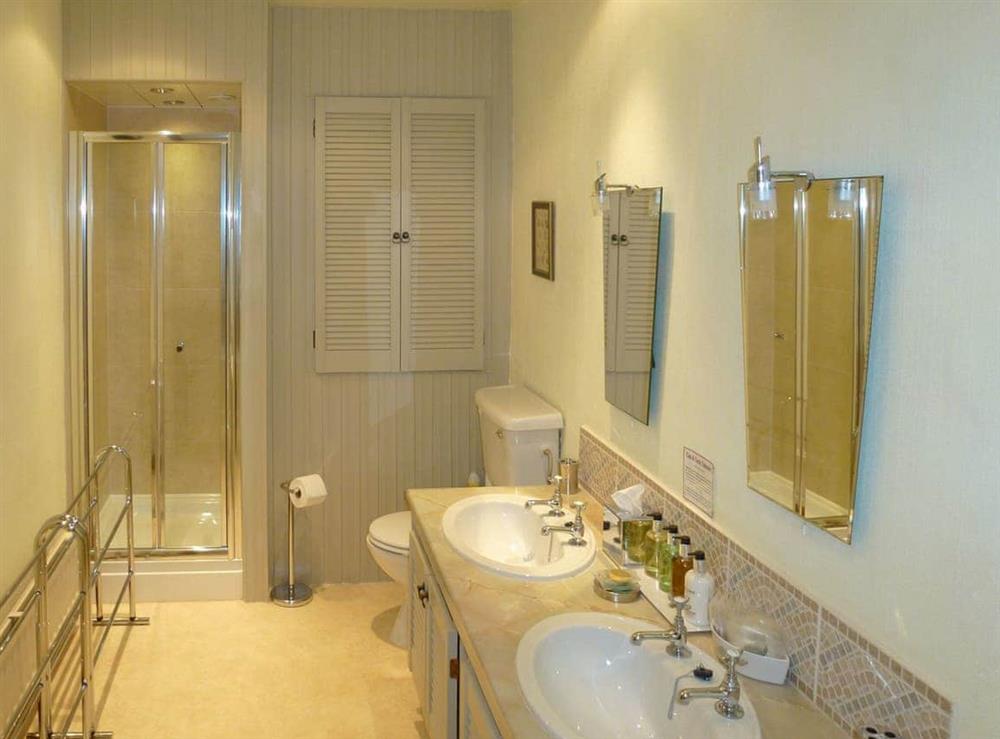 Bathroom at Columbine Cottage in Chesterfield, Derbyshire