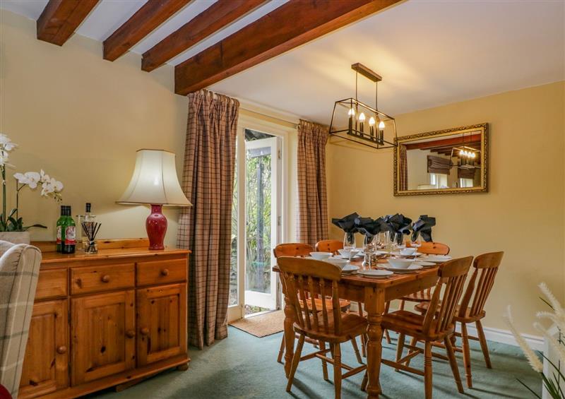 This is the dining room at Columbine Cottage, Hawkshead