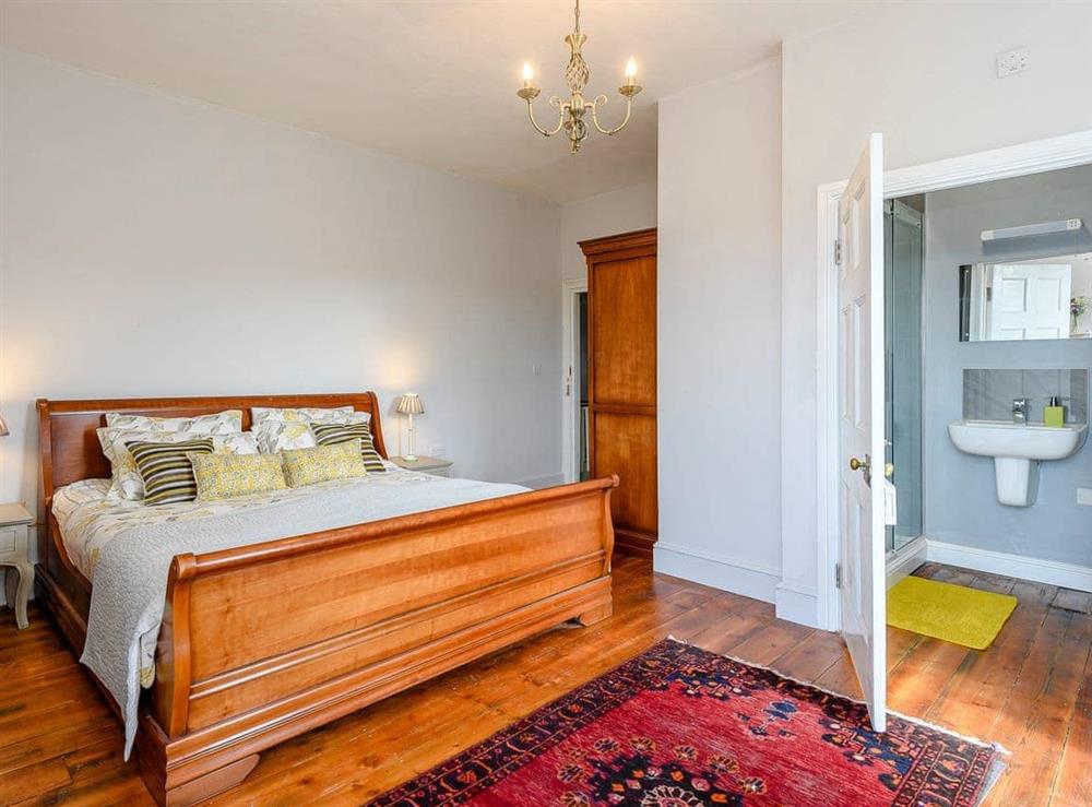 Charcterful double bedroom at Colveston Manor in Mundford, Norfolk