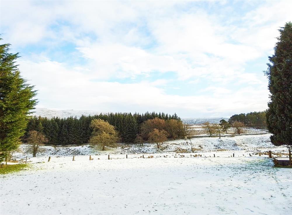 View at Colzium Farmhouse in Kirknewton, near Edinburgh, West Lothian
