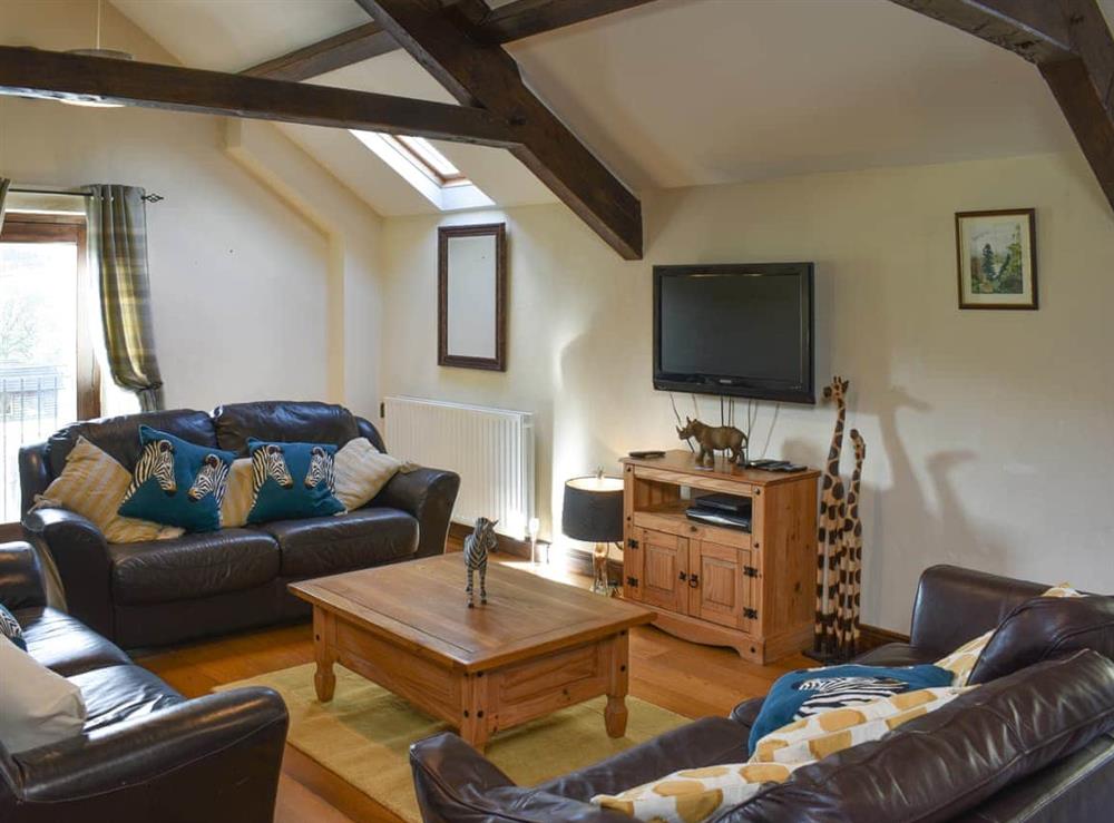 Living room at Combe Cottage in Near Tebay, Cumbria