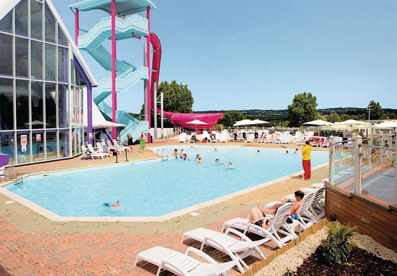 Outdoor heated fun pool (photo number 11) at Combe Haven Holiday Park in Hastings, Sussex