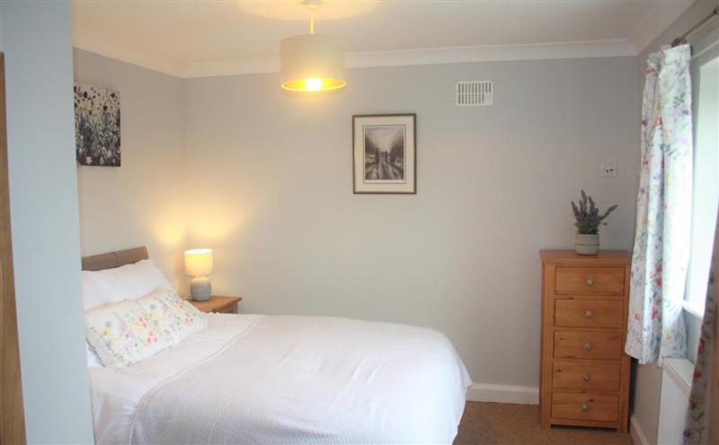 One of the 2 bedrooms at Combe Lane Cottage, Exford