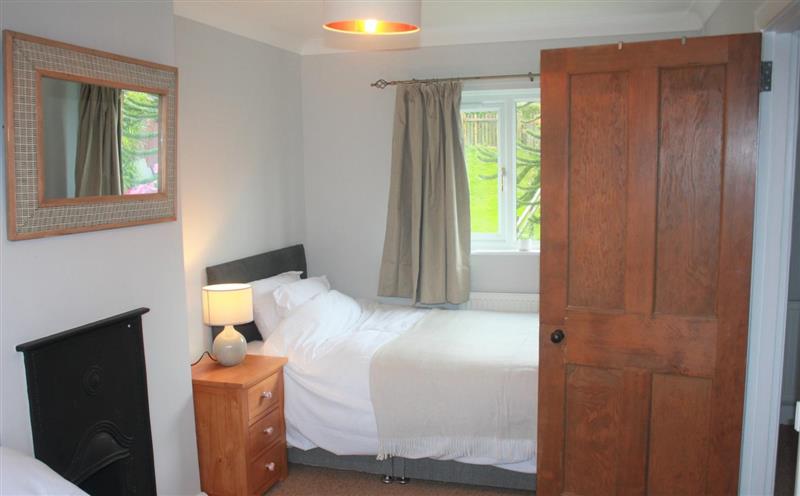 This is a bedroom at Combe Lane Cottage, Exford