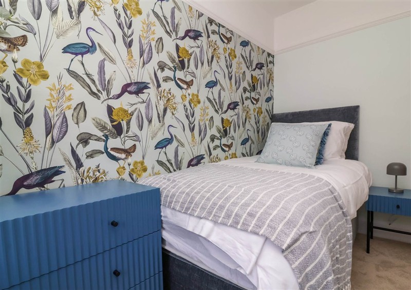 One of the bedrooms at Combe View, Ilfracombe