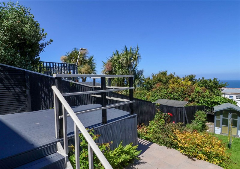 Outside at Combe View, Ilfracombe