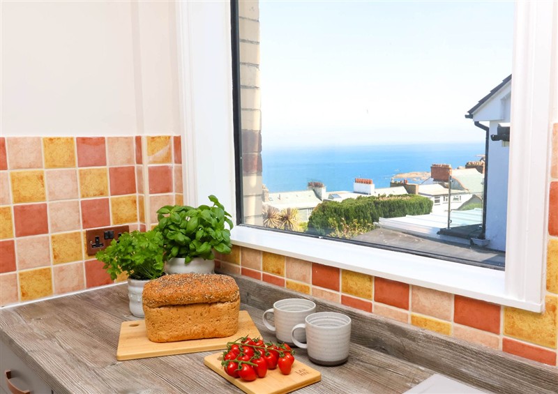 The kitchen at Combe View, Ilfracombe