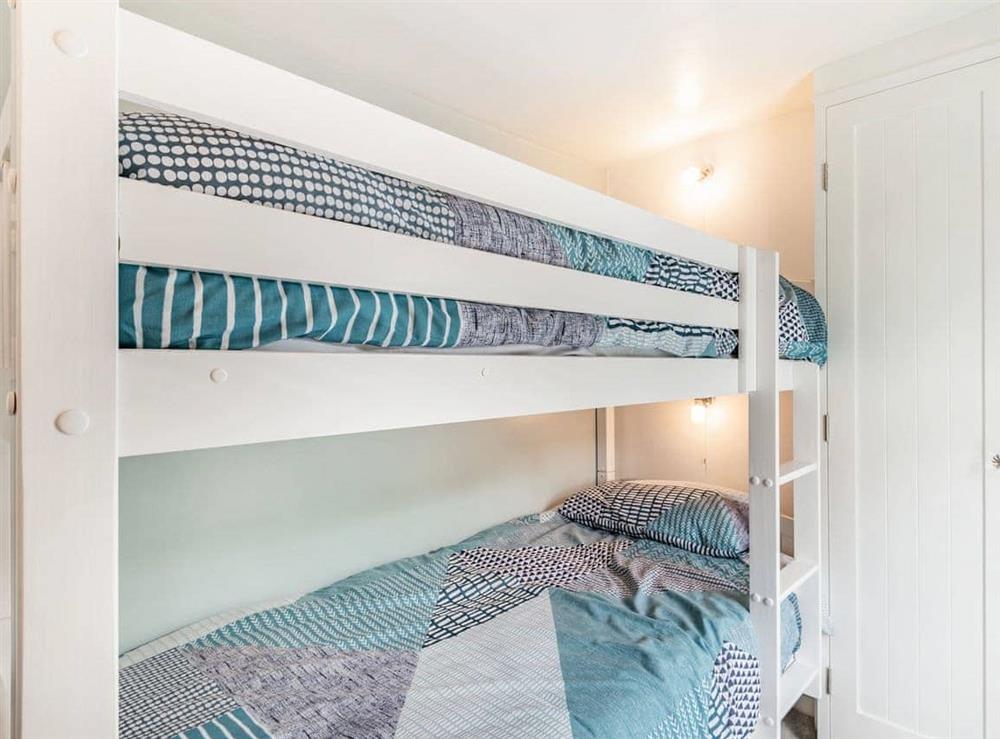 Bunk bedroom at Comfy Kozy Cottage in Louth, Lincolnshire