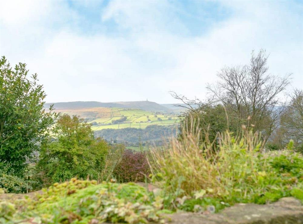 Beautiful countryside views at Commons Farm Cottage in Wadsworth, near Hebden Bridge, West Yorkshire