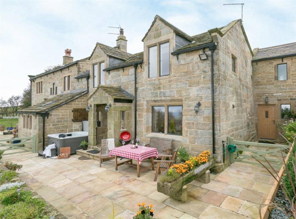 Picturesque holiday home at Commons Farm Cottage in Wadsworth, near Hebden Bridge, West Yorkshire